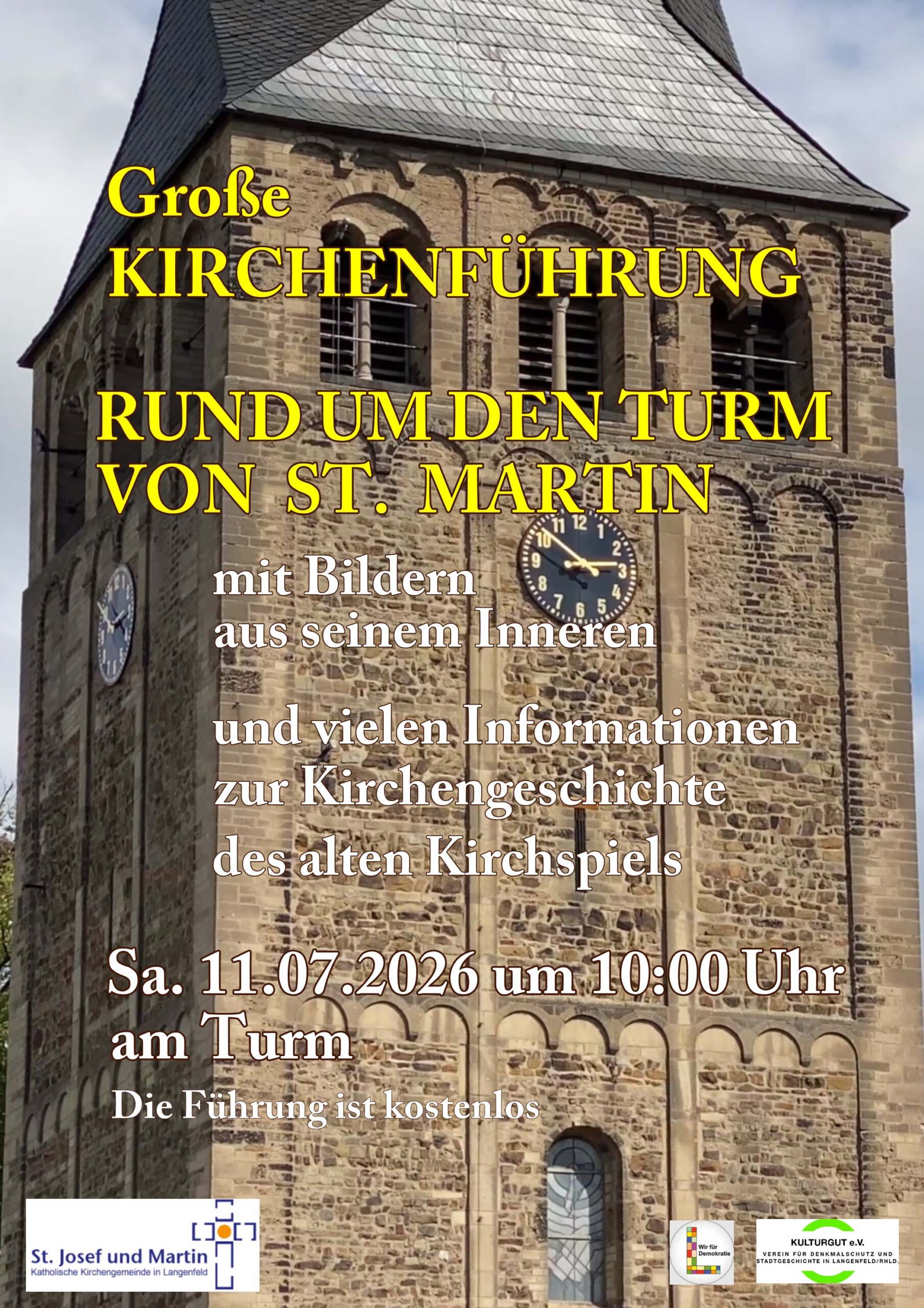 Kirchenführung St. Martin Plakat